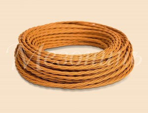МЕЗОНИНЪ РЕТРО-провод витой 3х1,5 медь (бух. 10м, цена за 1м) GE70113-33