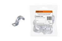 TDM скоба метал. оцинк. сталь однолапк. d 19-20мм (10!) SQ0409-1005