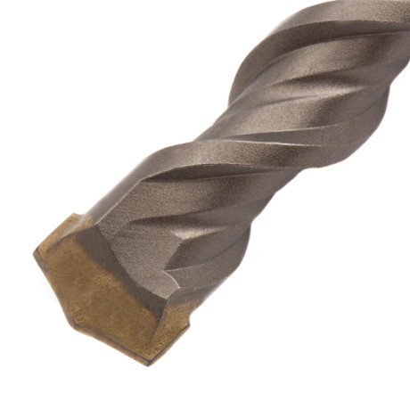 Бур по бетону, двойная спираль, три пылеотводящие кромки, 22 x 600 мм DENZEL