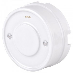 Werkel коробка распред. Retro 92x40 ОУ (белый) Ретро керамика (WL18-19-01 a036798)W6411201 a051308