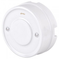 Werkel коробка распред. Retro 92x40 ОУ (белый) Ретро керамика (WL18-19-01 a036798)W6411201 a051308