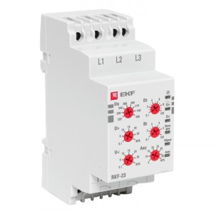 EKF реле контроля фаз RKF-23 (чередование, обрыв, перекос фаз) PROxima