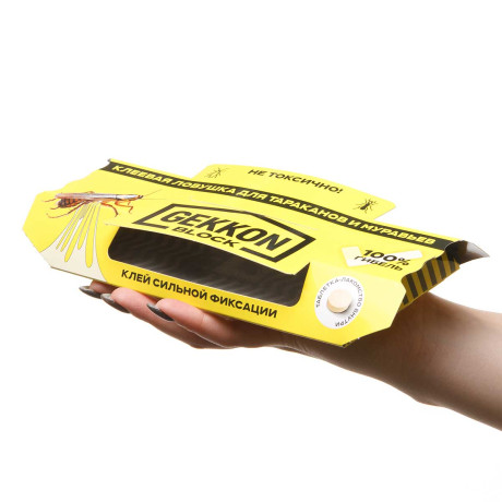 Ловушка для тараканов ГЕККОН домик ГКЛ х40