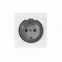 KRANZ MIELE ROUND мех. роз. 1 мест. СУ земля шторки крышка 16А перламутр KR-78-0702-1