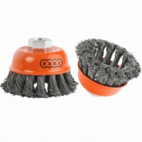 PATRIOT Щетка EDGE byчашеобразная 65ммХМ14 витая проволока, 813010005