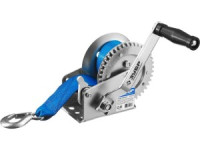 Лебедка ручная барабанная ЗУБР &quot;ПРОФЕССИОНАЛ&quot;, тяговая, ленточная, 0,5т, 8м