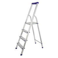Стремянка алюминиевая с органайзером "Универсал", 4 ступени, Сибртех