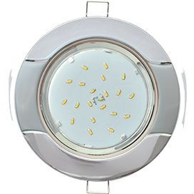 Ecola GX53 H4 св-к "Волна" Хром-Серебро 38x116 FH71H4ECB (10!)