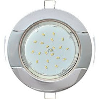 Ecola GX53 H4 св-к &quot;Волна&quot; Хром-Серебро 38x116 FH71H4ECB (10!)