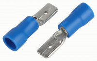 ЭРА Наконечник плоский изолир. (папа) РпИп 1,0-2,5 мм2 синий (уп.50шт, цена за уп) 63373
