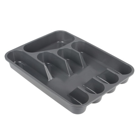 Лоток для столовых приборов тм VETTA, 5 секций, пластик, 32,8х25х4см, 3 цвета