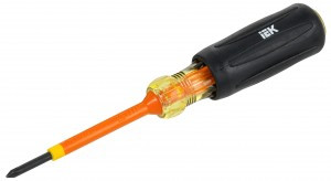 IEK ARMA2L 5 Отвертка диэлектрическая крест. PH0х60 Т3, до 1000В A2L5-SC30-T3-PH-00-060