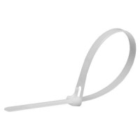 STEKKER Хомут пластик. (нейлон) многоразовый 8x250мм белый (100шт) NYCT80-250 39083