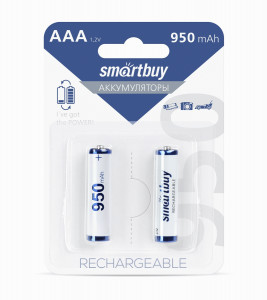 Ак-р Smartbuy AAA/R03 NiMh 950 mAh BL2 (24/240) SBBR-3A02BL950
