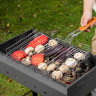 Решетка гриль 315 х 410 х 70 мм, объемная, хромированная Camping Palisad