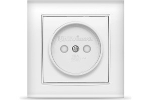 UNIVersal Бриллиант роз. СУ 1 мест. бел. (керам. осн., шторки) 7947595