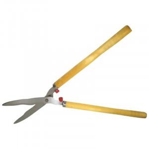 Ножницы бордюрные Горизонт 55см, до 6мм, волнистые, сталь, ручки дерев. С-49Б/91427  РФ