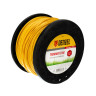Леска для триммера круглая 2.4 мм, 160 м, на Din катушке Denzel