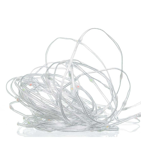 Гирлянда капелька LLN-15 100ламп длина 10м ЦВЕТНАЯ (100)