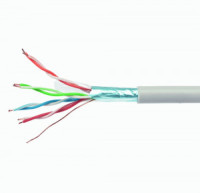 Cablexpert Кабель FTP indoor 4x2x0.51 мм, медный, кат.5e, однож., 100м, серый