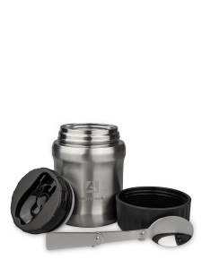 Термос Арктика 311-500 широкое горло 0,5л, складн. ложка, нерж. сталь