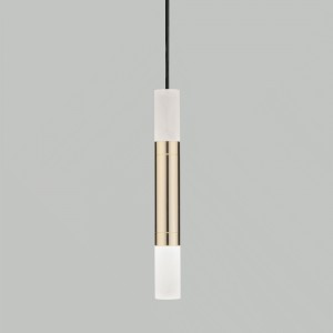 Eurosvet св-к подвесной св/д 306lm 40х0х1620 металл золотой Axel 50210/1 LED a054208