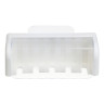 VETTA Classic Держатель для зубных щеток, пластик, 13,5x4,5x5 см, молочный