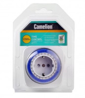 Camelion таймер розетка суточный электромеханический BND-50/G5A 1мин/24ч. 3500W