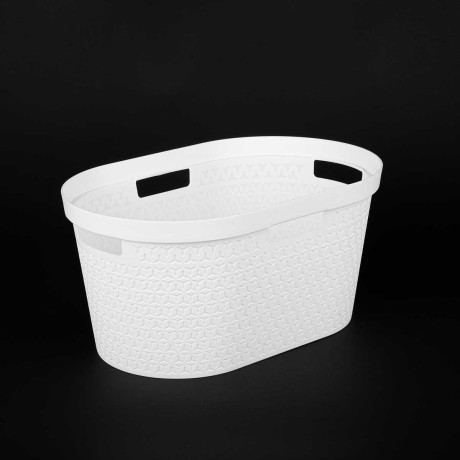 Таз для белья Элемент 35 л белый БШ9021 х6