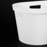 Таз для белья Элемент 35 л белый БШ9021 х6