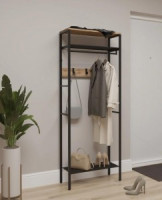 Вешалка напол. гардероб. Торонто 23Л, 67х31х179,5см, черный ВГТ23ЛЧ под заказ ЗМИ