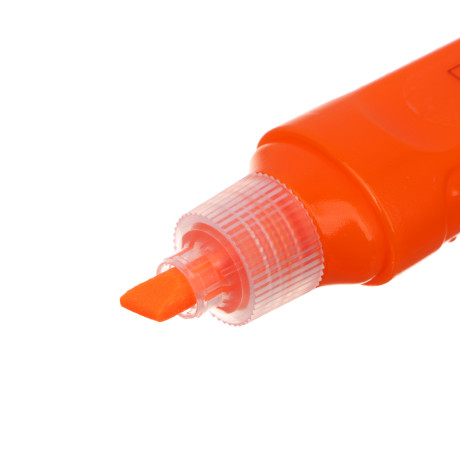 ClipStudio Маркер-выделитель оранжевый, плоский корпус, скошенный наконечник