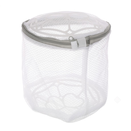 Мешок для стирки белья тм VETTA, цилиндр, на замке, пластик, полиэстер, d15х16h см