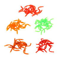 Насадка "МОТЫЛЬ" тм AZOR FISHING, силиконовая, со вкусом креветки