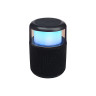 Колонка беспроводная BY GlowSound Mini, 5 Вт,подсветка, 1200мАч, microSD, ВШГ 12x8x8см, черный