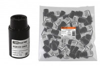 TDM патрон E14 карболит, подвесной, черный 4А (50!) SQ0335-0003