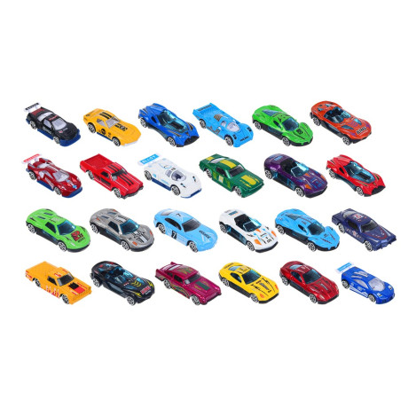 ИГРОЛЕНД Машинка "Супер скорость", металл, РР, 10,9х13 см, 24 дизайна