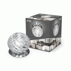 Gauss CR004 св-к встр. G9 Кристалл 80(50)x85 Кристалл/Хром