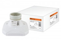 TDM патрон-основание E27 керамический белый (10!) SQ0335-0024