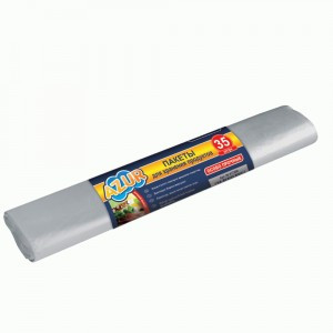 Пакеты  фасовочные для хранения продуктов особо прочные,26*40см,16мкм,ПНД,35шт,рулон,917200/ AZUR