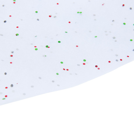 СНОУ БУМ Юбка под елку с блестками, диаметр 90см, полиэстер