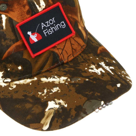 AZOR FISHING Кепка рыболова, с встроенным фонариком