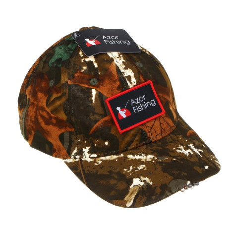 AZOR FISHING Кепка рыболова, с встроенным фонариком