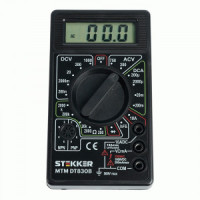 STEKKER мультиметр цифровой DT830B (М830B), 49992