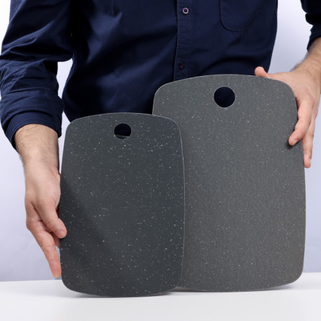 SATOSHI Набор досок разделочных гибких 2шт "Мрамор" 35х25см, 30х20см, пластик