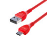 FORZA Кабель для зарядки Акварель Micro USB, 1м, 2А, 4 цвета, пакет