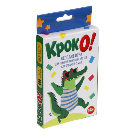 Игра настольная "КрокО!", бумага