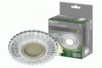 TDM Св-к св/д встр. СВ 03-16 MR16 50W G5.3 LED подсветка 3W зеркальный/хром SQ0359-0146