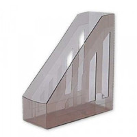 Стойка-угол для бумаг и журналов BRAUBERG &quot;Contract&quot; ширина 85 мм, тонированная, 230892 ПЛС