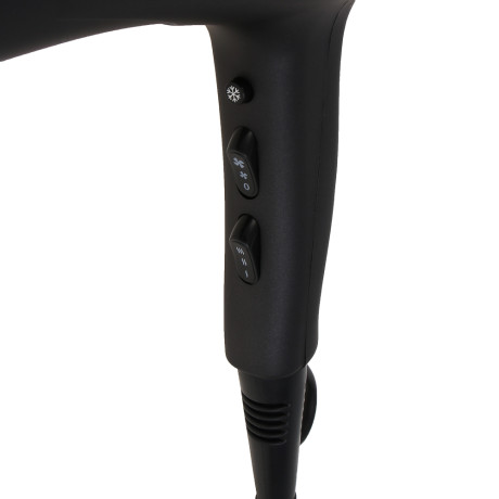 LEBEN Фен для волос, AC мотор, 2400 Вт, ионизация, шнур 200см, 2 скорости, 3 темп.реж., концентратор